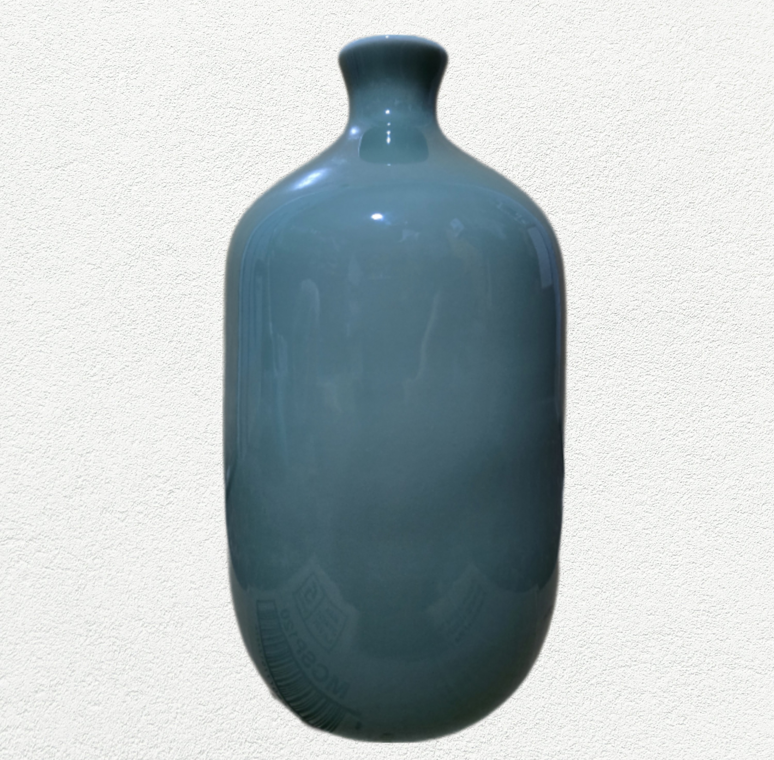 Japanese Seiji Sky Blue Glazed Minimalist Ceramic Vase